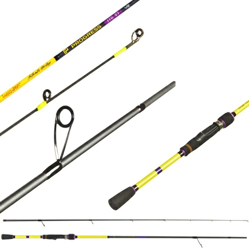 Спиннинг Lucky John Progress Jig V2 234 см 12-37г. (двухчастное)