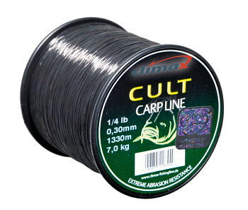 Леска Climax CULT Carpline   1900м 5,0кг/0,25мм (Черная) 