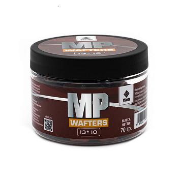 Бойлы нейтральные VS Baits Wafters  MP 10x13мм  70 г (Монстер краб + черный перец) 