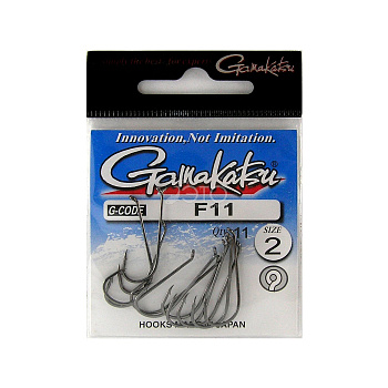 Крючки с колечком Gamakatsu F-11 Size 14  