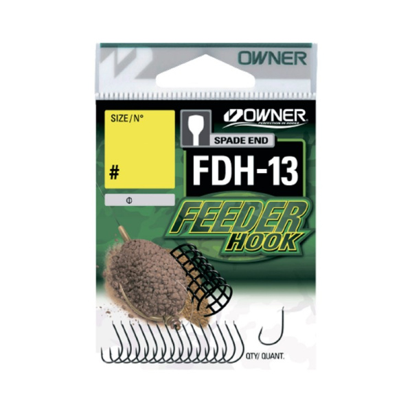 Крючки с лопаткой Owner Feeder Hook FDH-13 Size 16 BC 