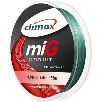 Плетеный шнур Climax Mig Braid NG  100м 14,8кг/0,20мм (Серо-зеленый) 